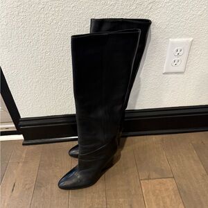 JIMMY CHOO Calfskin Cartel Boots 39.5